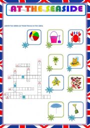 English Worksheet: AT THE SEASIDE - HOLIDAYS