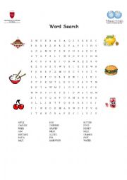 wordsearch food