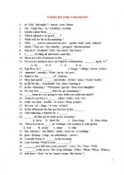English Worksheet: IOE class 5