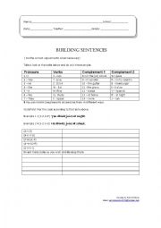 English Worksheet: Building