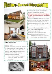 English Worksheet: Modern houses vs Victorian houses