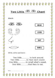 TWO LITTLE EYES CHANT