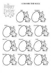 English Worksheet: HAPPY EASTER ! !