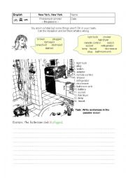 English Worksheet: The passive - problems in a hotel