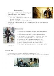 English Worksheet: I am Legend