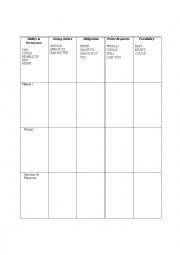 Auxiliary Modals Worksheet