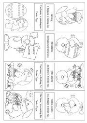 English Worksheet: Happy Easter Booklet