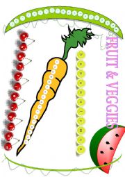 English Worksheet: Fruit and Vegetables