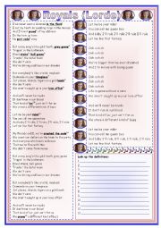 English Worksheet: Royals (Lorde) - vocabulary tasks + teachers keys [3 pages] *editable