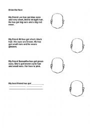 Draw the face