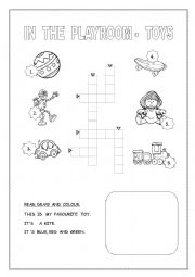 English Worksheet: TOYS