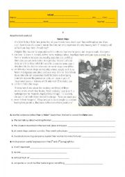 English Worksheet: Sweat shops