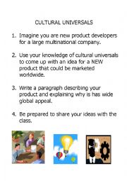 English Worksheet: Culture