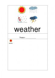 English Worksheet: Weather
