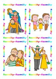 Family Flash Cards: 89-100