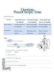 Present Simple Tense Questions
