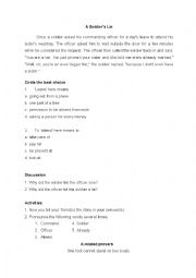 English Worksheet: 10 vocabulary activities