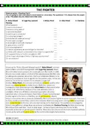 THE FIGHTER MOVIE WORKSHEET