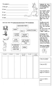 Revision worksheet