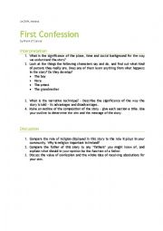 English Worksheet: Frank OConnor 
