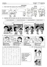 English Worksheet: Greetings