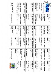 if clause relative clause type 1 exercise game 