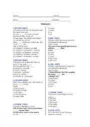 Comparatives and superlatives