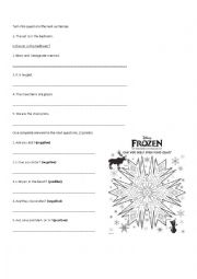 English Worksheet: Yes No Questions  and Turn into Questions Practice