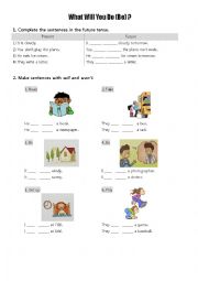 future tense worksheet