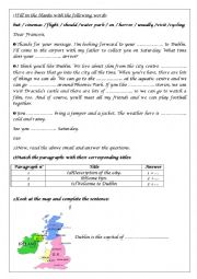 English Worksheet: Different types of activities for group sessions. Topic:entertainment