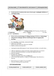 English Worksheet: Lifelong Learning