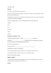 English Worksheet: Possessive Adj and Object Pronouns