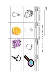 English Worksheet: The very hungry caterpillar (food)