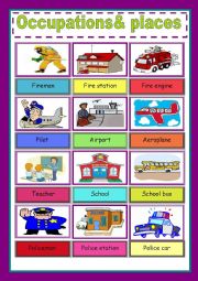 occupation s and places part 1