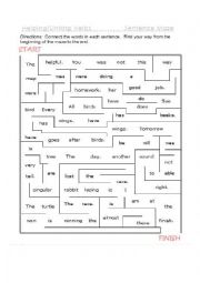 English Worksheet: Helping Verbs