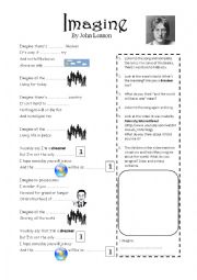 37 Lennon English ESL worksheets pdf & doc