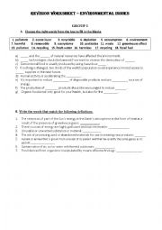 Revision Worksheet