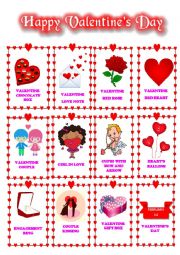 English Worksheet: VALENTINE