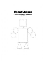 English Worksheet: Making the robot