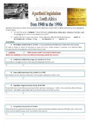 English Worksheet: Apartheid legislation - modals