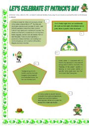 English Worksheet: St Patrick