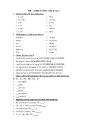 Headway upper intermediate Unit 4 Test 2