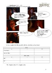Brave - the movie worksheet - very detailed (page 4)