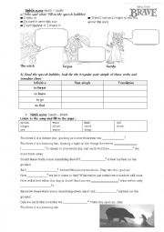 Brave - the movie worksheet - very detailed (page 5)