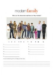 English Worksheet: Modern Family, Season 4 Episode 7