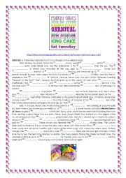 English Worksheet: HISTORY OF MARDI GRAS