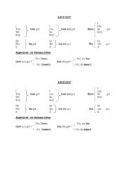 English Worksheet: have got