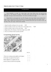 English Worksheet: 5th grade exercises