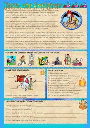 English Worksheet: Jason the Fire Fighter