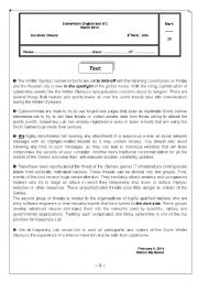 English Worksheet: End-of -Term Test N2 for Bac Students 
